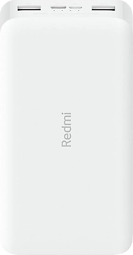 Xiaomi Redmi PB200LZM Hızlı Şarj Beyaz 20000 mAh Powerbank