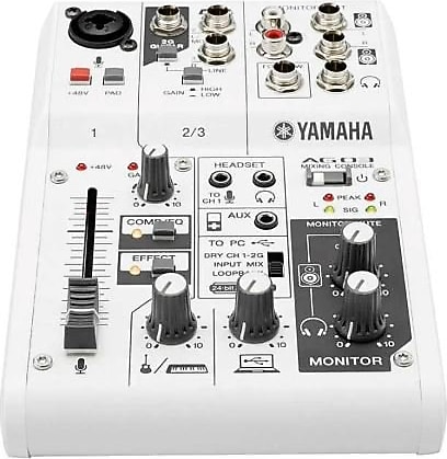 Yamaha AG03 MK2 3 Kanallı USB Mikser Fiyatları, Özellikleri ve