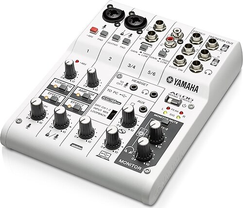 Yamaha AG06 6 Kanal USB Analog Mikser Fiyatları, Özellikleri ve