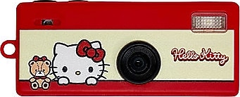 Yashica Funtastic Hello Kitty Kırmızı Dijital Fotoğraf Makinesi