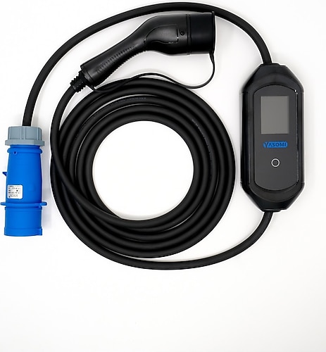 Yasomi Monofaze 7 kW Hızlı Elektrikli Araç Şarj İstasyonu