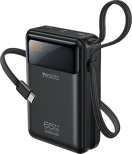 iPod64GB 25000➡︎20000 Yesido YP97 20000 mAh Hızlı Şarj Powerbank Fiyatları, Özellikleri