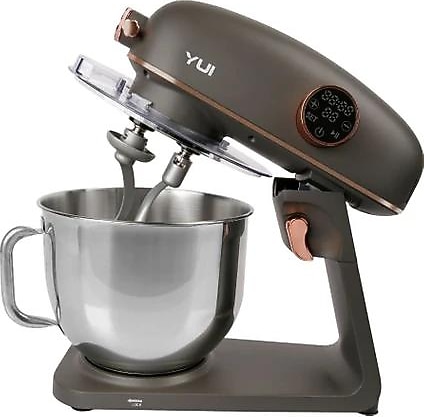 Yui Easy Chef M218 1800 W 8 lt Gri Gold Stand Mikser Fiyatları