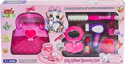 Zeon Oyuncak Çantalı Kuaför ve Güzellik Seti ZN-5345 Fiyatları