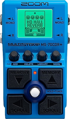 ZOOM + ＺＯＯＭ　MS-70CDR MS-70CDR+ ZOOM | MultiStomp ギター