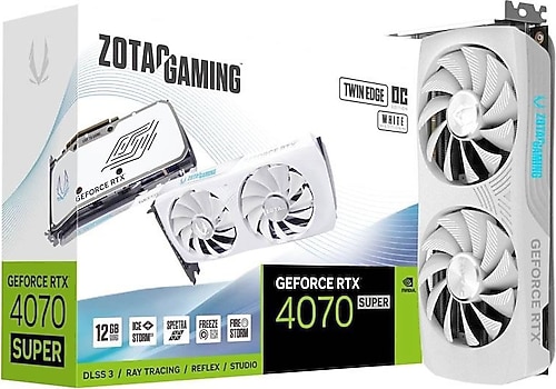Zotac RTX 4070 Super Twin Edge OC ZT-D40720Q-10M 192 Bit GDDR6X 12