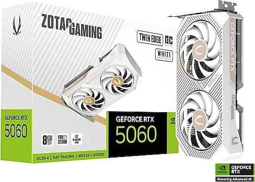 Zotac RTX 5060 Twin Edge OC White Edition ZT-B50600Q-10M 128 Bit