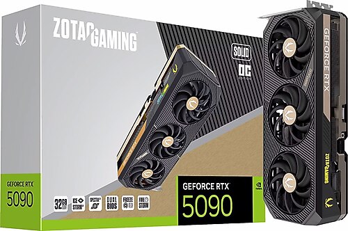 Zotac RTX 5090 Gaming Solid OC ZT-B50900J-10P 512 Bit GDDR7 32 GB