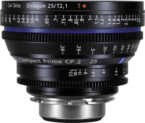 Zeiss Compact Prime CP.2 25 mm T2.1 Cine Objektif Fiyatları