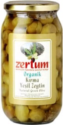 Zertum 475 gr (100-140) Organik Kırma Yeşil Zeytin