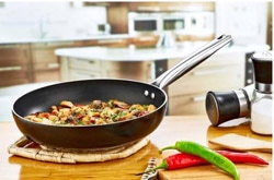 Zest 24 cm Teflon Tava Black
