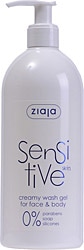 Ziaja Sensitive 400 ml Yüz ve Vücut Yıkama Jeli
