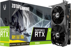 Zotac Gaming GeForce RTX 2060 ZT-T20600K-10M 192 Bit GDDR6 6 GB Ekran Kartı