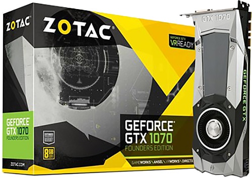 Zotac GTX 1070 Founders Edition 8 GB Ekran Kartı Fiyatları