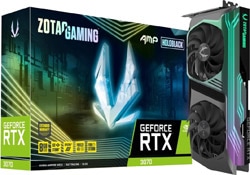 Zotac RTX 3070 Twin Edge OC ZT-A30700H-10P 256 Bit GDDR6 8 GB