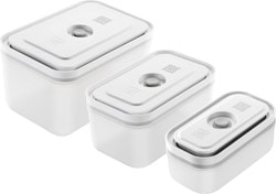 Zwilling Fresh & Save S-M-L 3'lü Vakumlu Plastik Saklama Kabı